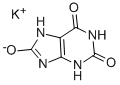 POTASSIUM URATE Struktur