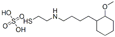 2-[4-(2-Methoxycyclohexyl)butyl]aminoethanethiol sulfate Struktur