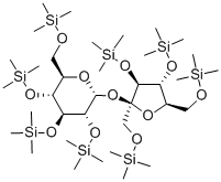 TRIMETHYLSILYLSUCROSE Struktur