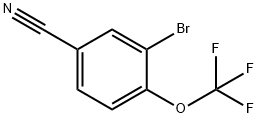 3-BROMO-4-(TRIFLUOROMETHOXY)BENZONITRILE, 191602-89-8, 結(jié)構(gòu)式