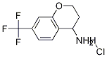 7-(trifluoromethyl)chroman-4-amine hydrochloride Struktur