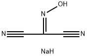 (HYDROXYIMINO)MALONONITRILE SODIUM SALT Struktur