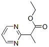 2-Pyrimidineacetic acid, -alpha--methyl-, ethyl ester (9CI) Struktur