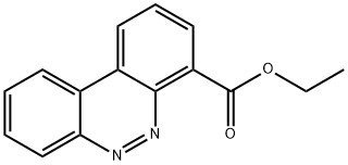 Benzo[c]cinnoline-4-carboxylic acid ethyl ester Struktur