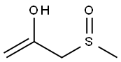 1-Propen-2-ol, 3-(methylsulfinyl)- (9CI) Struktur