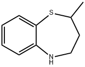 2-METHYL-2,3,4,5-TETRAHYDRO-1,5-BENZOTHIAZEPINE Struktur