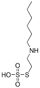 Thiosulfuric acid hydrogen S-[2-(hexylamino)ethyl] ester Struktur