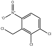 2,3-Dichloro-6-Nitrobenzyl Chloride Struktur