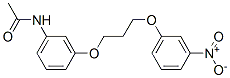 N-[3-[3-(3-nitrophenoxy)propoxy]phenyl]acetamide Struktur