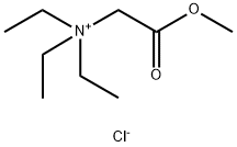 ALPHA-TRIETHYLAMINOMETHYL ACETATE CHLORIDE Struktur