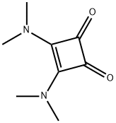 3,4-BIS-DIMETHYLAMINO-CYCLOBUT-3-ENE-1,2-DIONE Struktur