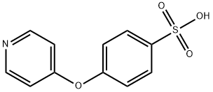 4-(PYRIDIN-4-YLOXY)-BENZENESULFONIC ACID
 Struktur