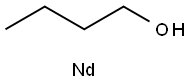 neodymium tributanolate Struktur