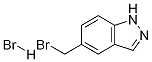 5-(Bromomethyl)-1H-indazole hydrobromide Struktur