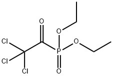 Trichloroacetylphosphonic acid diethyl ester Struktur