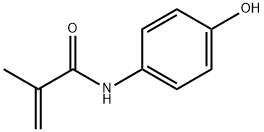 N-(4-HYDROXYPHENYL)METHACRYLAMIDE Struktur