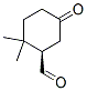 Cyclohexanecarboxaldehyde, 2,2-dimethyl-5-oxo-, (R)- (9CI) Struktur