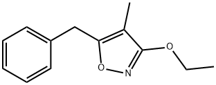 Isoxazole, 3-ethoxy-4-methyl-5-(phenylmethyl)- (9CI) Struktur