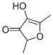 4-HYDROXY-2,5-DIMETHYL-3-FURANONE Struktur