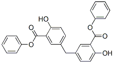 5,5'-Methylenedisalicylic acid diphenyl ester Struktur