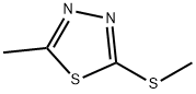 1,3,4-Thiadiazole,  2-methyl-5-(methylthio)-, 1925-78-6, 結(jié)構(gòu)式