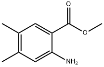 METHYL 2-AMINO-4,5-DIMETHYL-BENZOATE Struktur