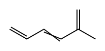 2-Methyl-1,3,5-hexatriene Struktur