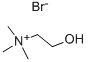 CHOLINE BROMIDE Struktur