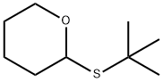 2-(tert-Butylthio)tetrahydro-2H-pyran Struktur