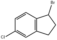 1-BROMO-5-CHLORO-2,3-DIHYDRO-1H-INDENE Struktur