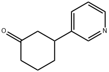 Cyclohexanone, 3-(3-pyridinyl)- (9CI) Struktur