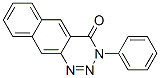 Naphtho[2,3-d]-v-triazin-4(3H)-one, 3-phenyl- Struktur