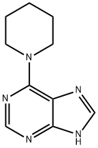 6-PIPERIDINOPURINE Struktur