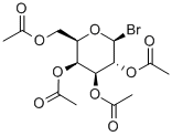 1-BROMO-2,3,4,6-TETRA-ACETYL-BETA-D-GALACTOSIDE Struktur