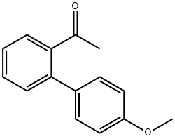 1-(4'-METHOXY[1,1'-BIPHENYL]-2-YL)ETHANONE Struktur