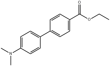 [1,1'-Biphenyl]-4-carboxylic acid, 4'-(dimethylamino)-, ethyl ester Struktur