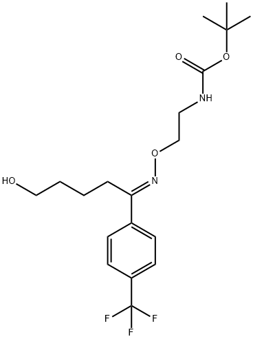 N-Boc Fluvoxamino Acid Struktur