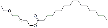 9-Heptadecenoic acid, 2-(2-ethoxyethoxy)ethyl ester, (9Z)- Struktur