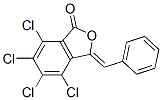 3-benzylidene-4,5,6,7-tetrachloro-isobenzofuran-1-one Struktur