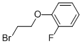 1-(2-BROMOETHOXY)-2-FLUOROBENZENE Struktur