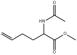 5-Hexenoic  acid,  2-(acetylamino)-,  methyl  ester Struktur