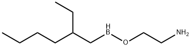 2-AMINOETHYL DIBUTYLBORINATE Struktur