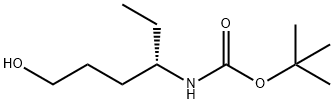 tert-Butyl N-[(3S)-6-hydroxyhexan-3-yl]carbamate Struktur