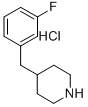 4-(2-Fluorobenzyl)Piperidine Hydrochloride Struktur