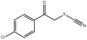 4-CHLOROPHENACYL THIOCYANATE Struktur