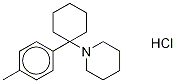 4-Methyl Phencyclidine Hydrochloride Struktur