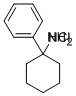 1-PHENYLCYCLOHEXYLAMINE HYDROCHLORIDE Struktur