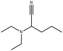 2-(Diethylamino)-pentanenitrile Struktur