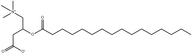 Palmitoylcarnitine Struktur