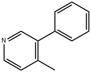 3-PHENYL-4-PICOLINE Struktur